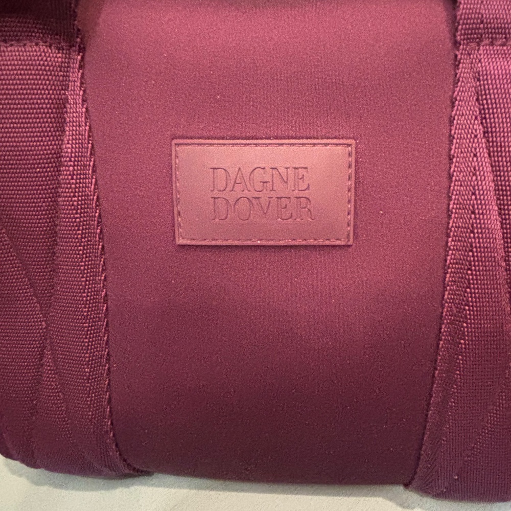 DAGNE DOVER - Landon Neoprene Carryall Bag - X-Small - Plum/Purple - EUC - Picture 3 of 4